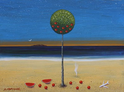 Sample artwork by Dimitris C Milionis (Born 1960), known for painting - View similar artists and auction records