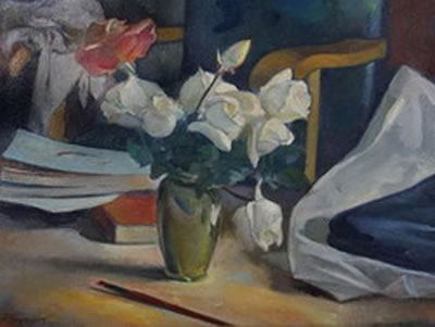 Roses by Solomos Frangoulides - Auction record, sale price, and art valuation. Compare with similar artists and explore comparable artworks.