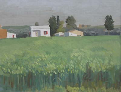 White houses (Kaimakli) by Tilemahos Kanthos - Auction record, sale price, and art valuation. Compare with similar artists and explore comparable artworks.