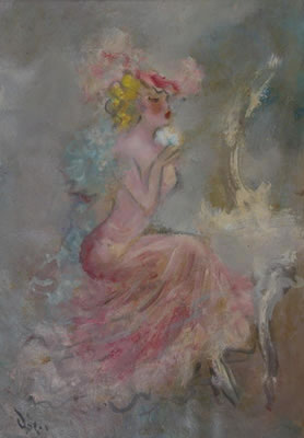 Girl by Michail (Doris) Papageorgiou - Auction record, sale price, and art valuation. Compare with similar artists and explore comparable artworks.