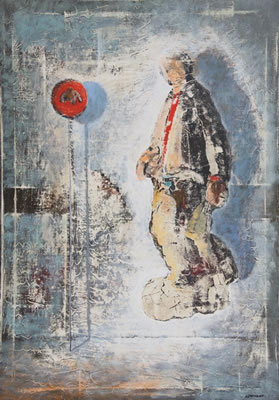 The clown by Andros Efstathiou - Auction record, sale price, and art valuation. Compare with similar artists and explore comparable artworks.