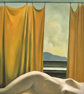 Nude at the window