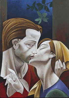 The kiss