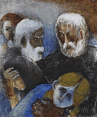 Tragedy by Adamantios Diamantis - Auction record, sale price, and art valuation. Compare with similar artists and explore comparable artworks.