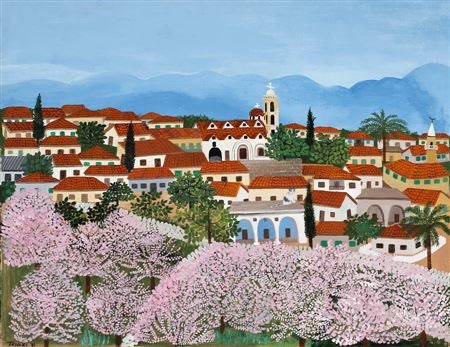 Lefkara by Thraki Rossidou Jones - Auction record, sale price, and art valuation. Compare with similar artists and explore comparable artworks.