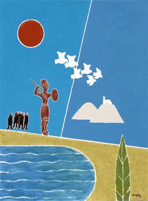 The return by Sergis Sergiou - Auction record, sale price, and art valuation. Compare with similar artists and explore comparable artworks.
