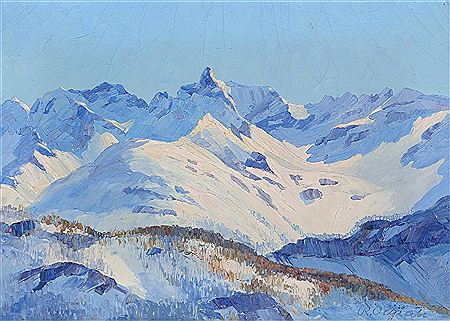Piz del Teo von der Alp Grüm