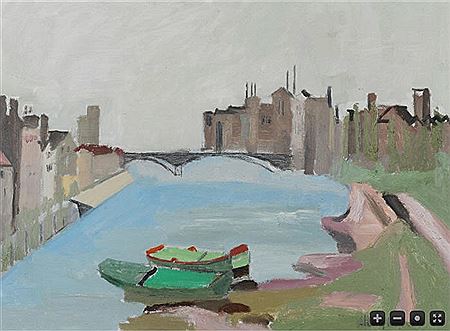 "Landschaft (Gegenlicht)" by Henry Wabel - Auction record, sale price, and art valuation. Compare with similar artists and explore comparable artworks.