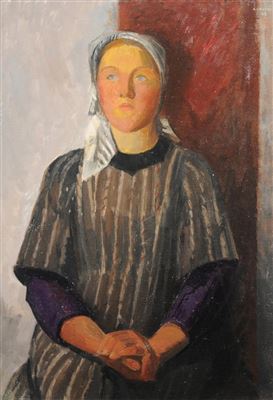 Sample artwork by Albert Chavaz (1907 - 1990), known for painting and sculpture - View similar artists and auction records