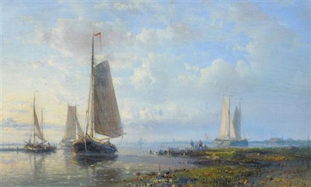 Fischerboote auf ruhiger See