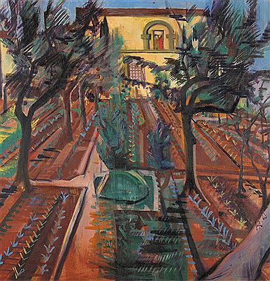 Sample artwork by Hans Rudolf Schiess (1904 - 1978), known for painting and sculpture - View similar artists and auction records