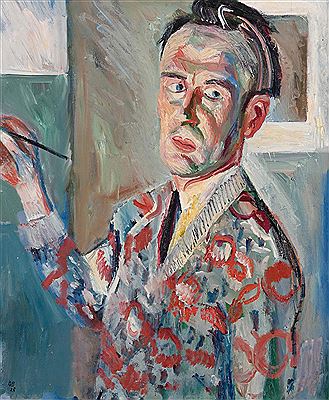 "Grosses Selbstportrait", 1928