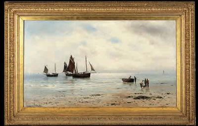 Sample artwork by Gustave de Breanski (1856 - 1898), known for painting - View similar artists and auction records