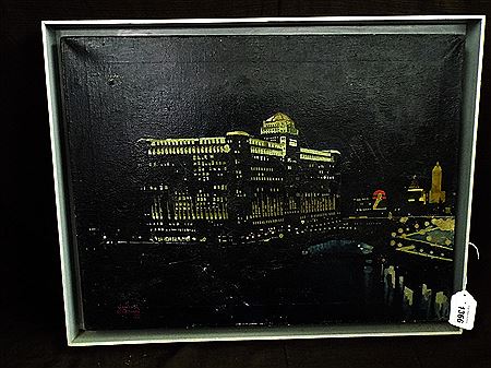 Nice architectural landscape scene