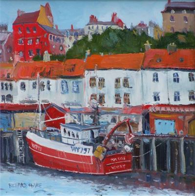 Whitby Harbour by Richard Clare - Auction record, sale price, and art valuation. Compare with similar artists and explore comparable artworks.