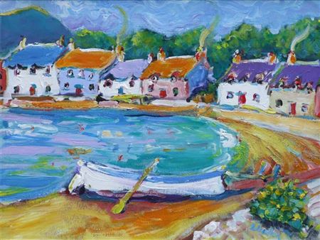 Plockton, Wester Ross, Scotland by Mike Weeden - Auction record, sale price, and art valuation. Compare with similar artists and explore comparable artworks.