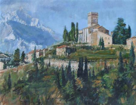 Barga, Tuscany by George Anthony Butler - Auction record, sale price, and art valuation. Compare with similar artists and explore comparable artworks.