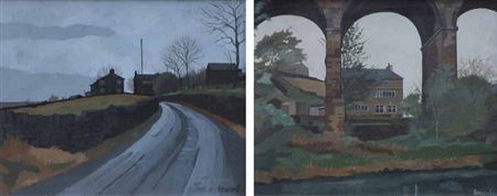 Sample artwork by Russell Howarth (Born 1927), known for painting - View similar artists and auction records