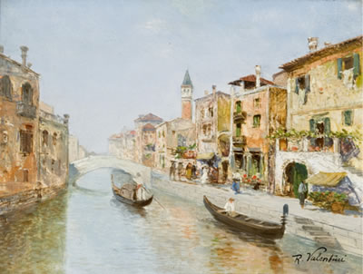 Venetian Canal Scene