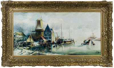 Winter Landscape.
