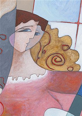 Girl With Flowers
