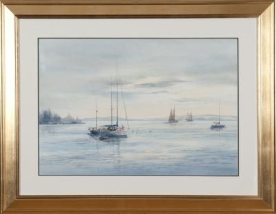 Outer Harbor Camden Mained Daybreak