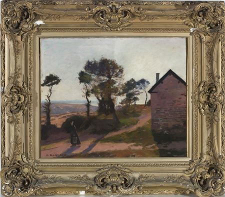 Rural landscape scene