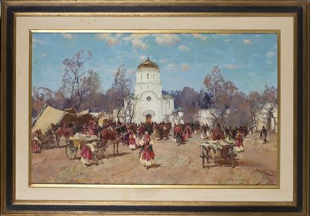 Market scene