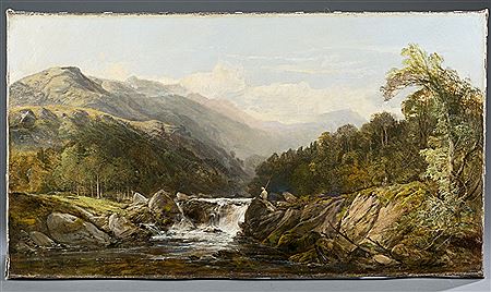 A landscape of the Scottish country side