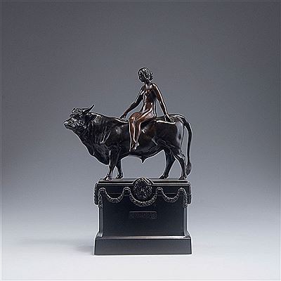 Europa sitting on the bull