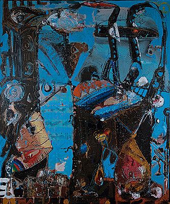 Sample artwork by Uwe Lindau (Born 1950), known for painting - View similar artists and auction records