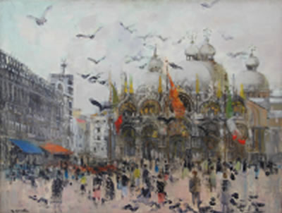 "Place St Marc à Venise"