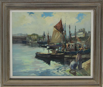 "Concarneau, l'arrière port" by Adrien Ravallec - Auction record, sale price, and art valuation. Compare with similar artists and explore comparable artworks.