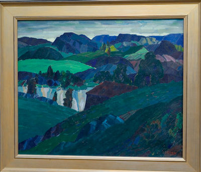 Landscape by Leighton R Cram - Auction record, sale price, and art valuation. Compare with similar artists and explore comparable artworks.