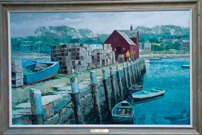 Motif #1. Rockport by John Fleming Gould - Auction record, sale price, and art valuation. Compare with similar artists and explore comparable artworks.