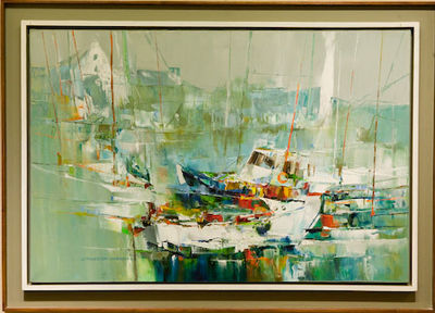 Boats in the Harbor