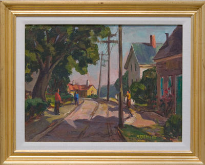 Rockport Morning by Marguerite Peaslee - Auction record, sale price, and art valuation. Compare with similar artists and explore comparable artworks.