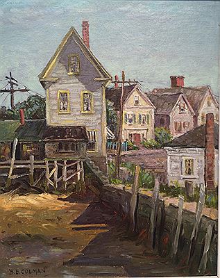 Wharf-Rockport by Blanche Emily Colman - Auction record, sale price, and art valuation. Compare with similar artists and explore comparable artworks.