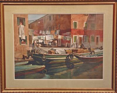 Burano Fishing Boats