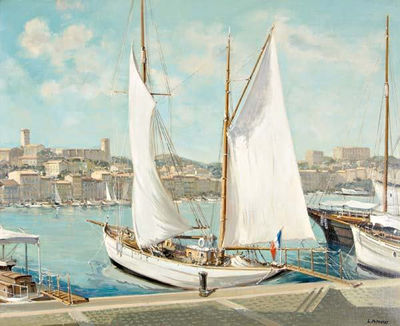 Le Port de Cannes Cote d'Azur