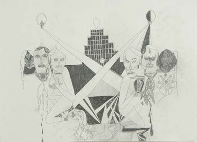 Six Beacons, 2004 by Keegan McHargue - Auction record, sale price, and art valuation. Compare with similar artists and explore comparable artworks.