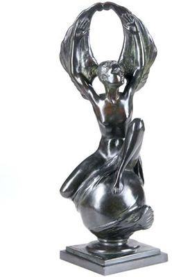 Untitled (Angel on Globe), 1927