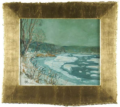 Moonlight on the Delaware by Rudolf Stumpf - Auction record, sale price, and art valuation. Compare with similar artists and explore comparable artworks.