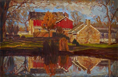 Glen Oak Farm, 1998 by Joseph James Crilley - Auction record, sale price, and art valuation. Compare with similar artists and explore comparable artworks.
