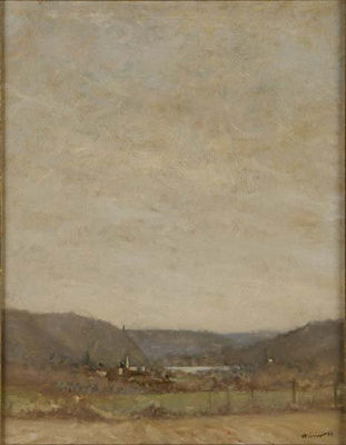 Untitled (View of Lambertville), 1984
