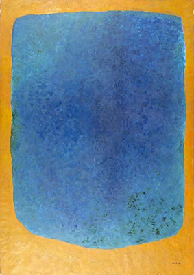 Blue on Orange, 1964
