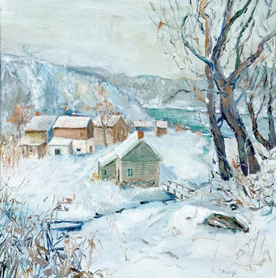 Sample artwork by Rudolf Stumpf (20/21st century), known for sculpture, wood carvings, paintings - View similar artists and auction records