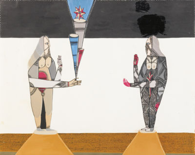 Envyous Me, 2003 by Keegan McHargue - Auction record, sale price, and art valuation. Compare with similar artists and explore comparable artworks.