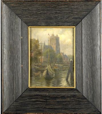Boats in a harbor