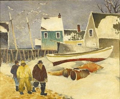 ALONG THE SHORE by Tod Lindenmuth - Auction record, sale price, and art valuation. Compare with similar artists and explore comparable artworks.